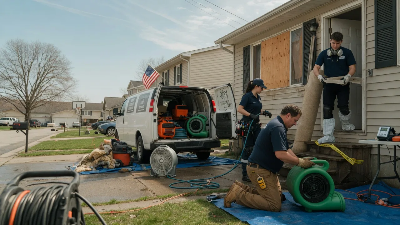 Water Damage Restoration in Battletown, KY near me